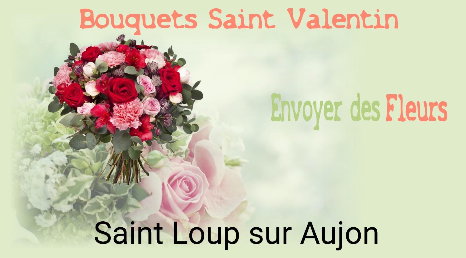 Roses de Saint-Valentin livrées à Saint-Loup-sur-Aujon